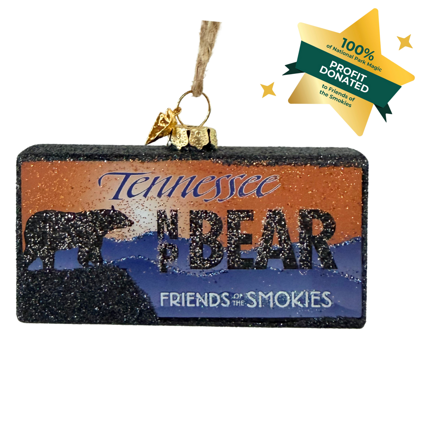 Friends of The Smokies Tennessee License Plate