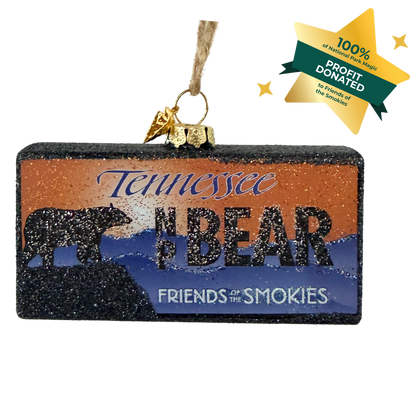 Tennessee Friends of the Smokies License Plate